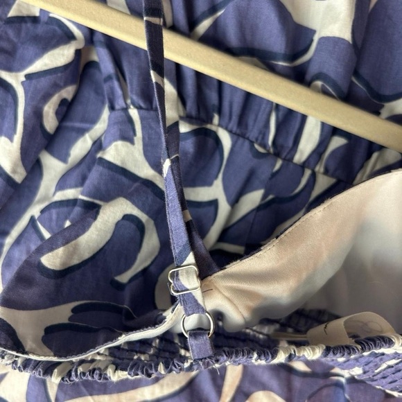 Jessica Simpson Boho Periwinkle Purple Maxi Dress Adjustable Straps Size Small - Picture 8 of 8